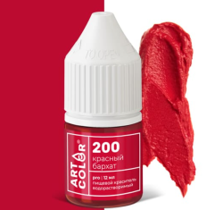 Изображение Краситель красный бархат Art Color PRO, 12 мл